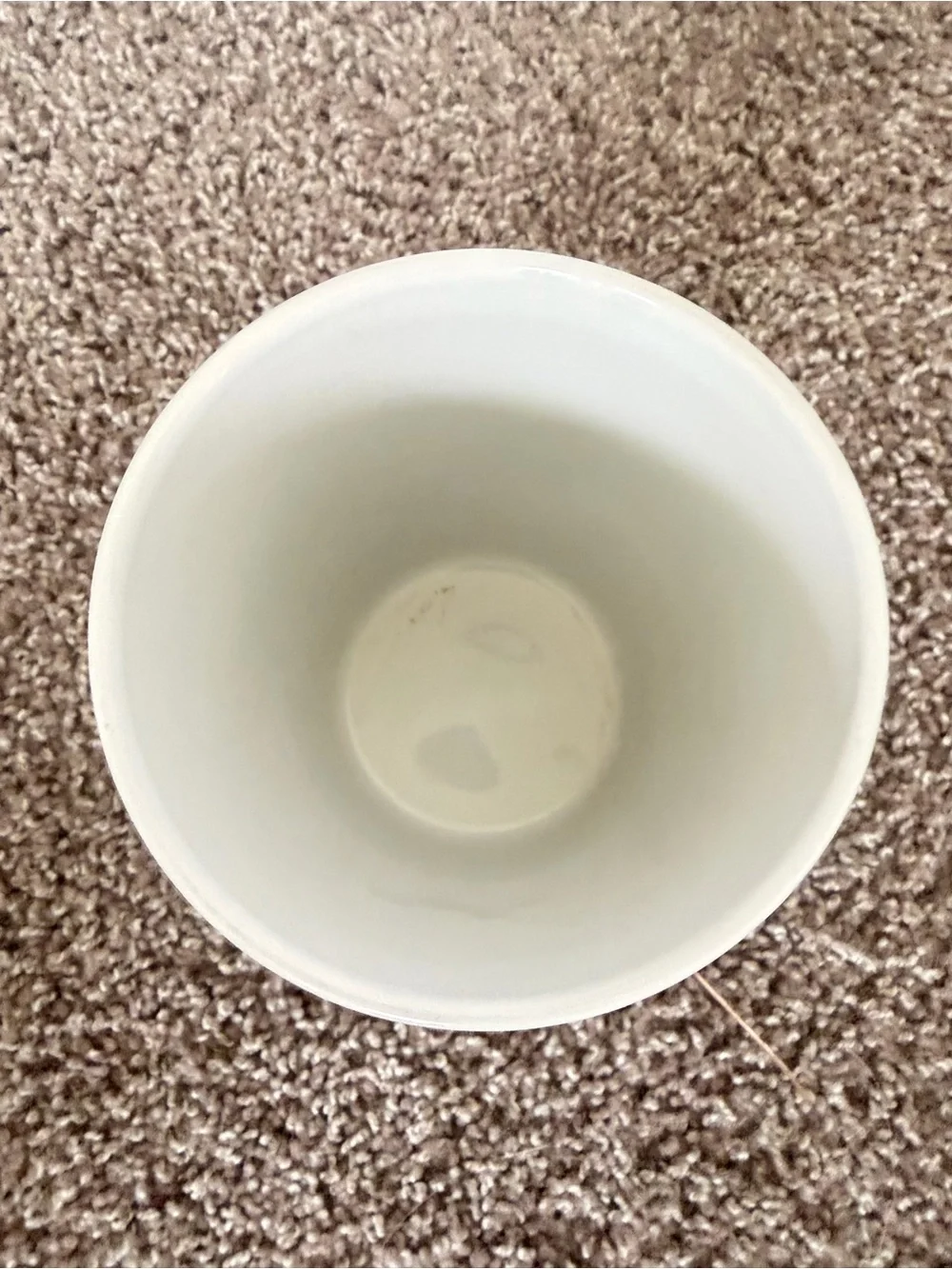 White Textured Ceramic Vase